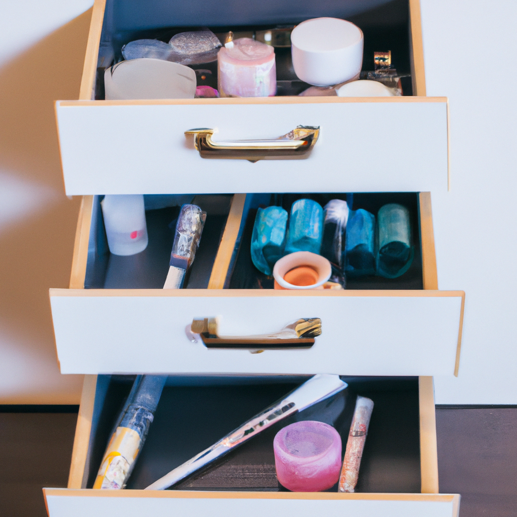 Makeup Drawer Makeover: Organizational DIY Hacks